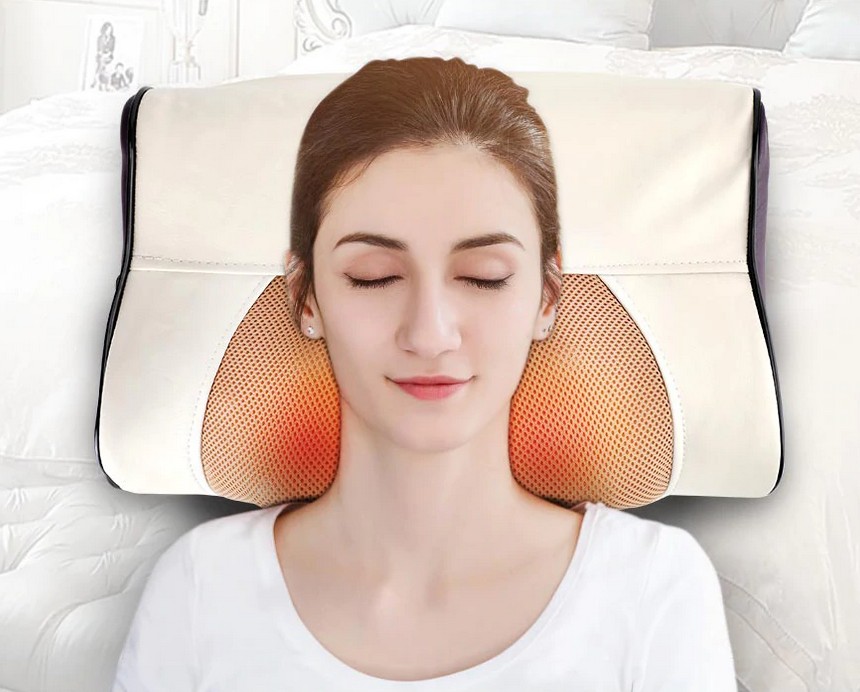 Электрическая массажная подушка для шеи